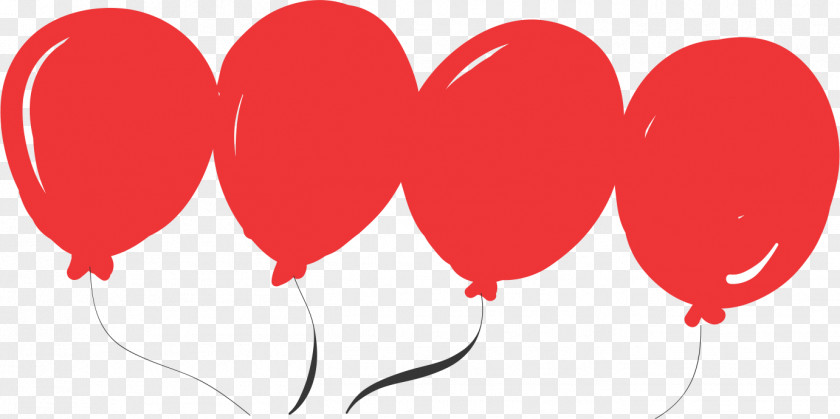 Vector Red Balloon Designer Creativity PNG