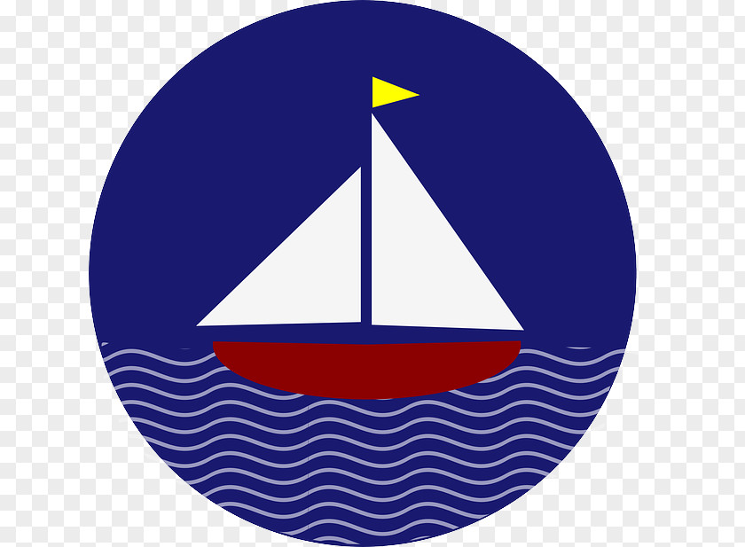 Watercraft Logo Cobalt Blue Sailboat Boat Electric Sail PNG