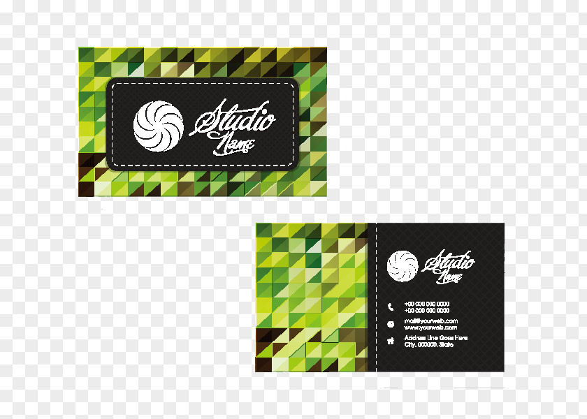 Business Cards Card Design Corporate Identity Visiting PNG