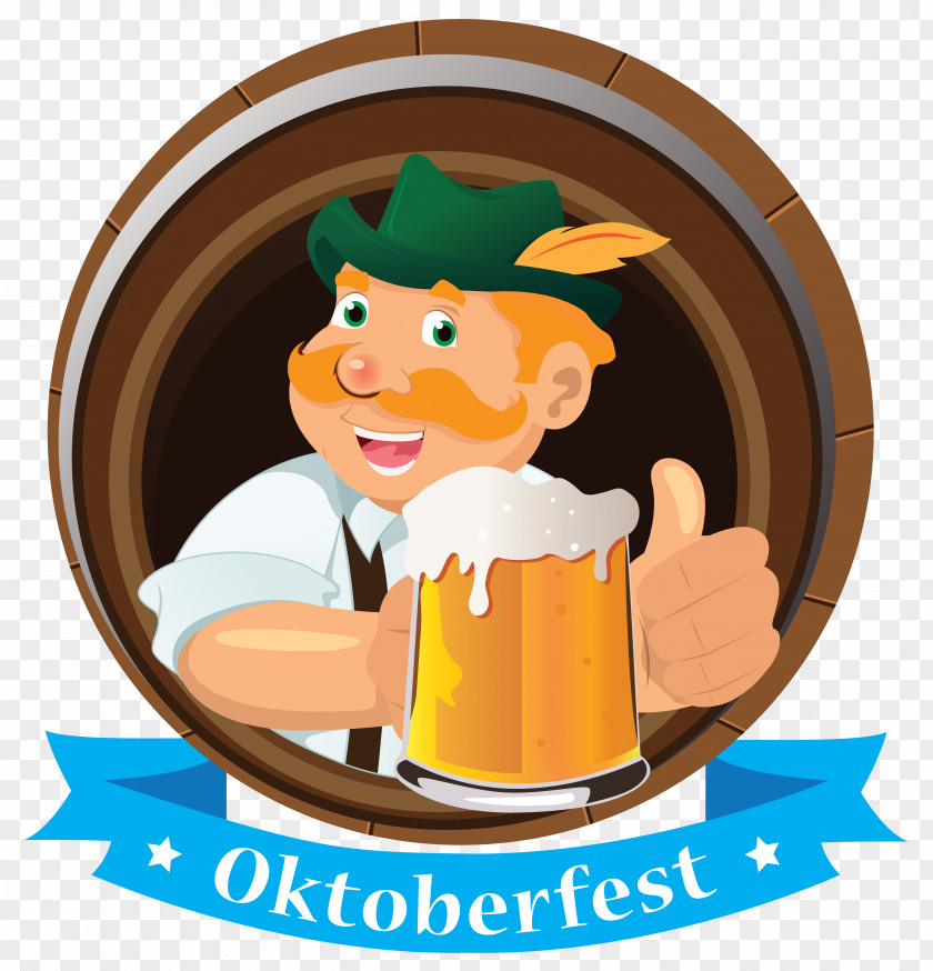 Oktoberfest Decoration Man With Beer Image German Cuisine Clip Art PNG