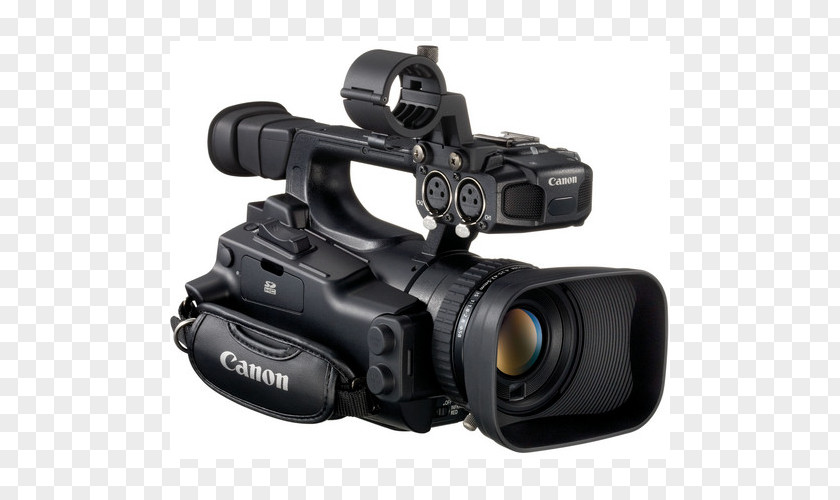 Old Video Camera Canon XF105 XF100 Camcorder EOS PNG