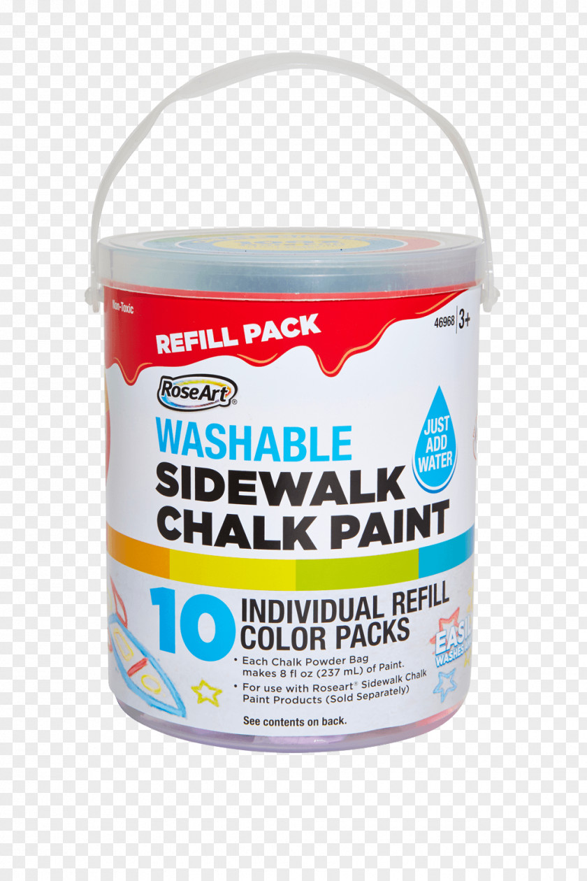 Paint Mega Brands America Sidewalk Chalk Drawing PNG