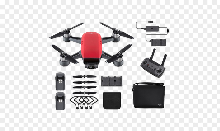 Aircraft DJI Spark Unmanned Aerial Vehicle Quadcopter PNG