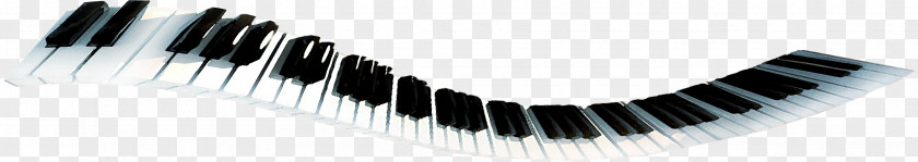 Beautiful Black And White Piano Keys Clip Art PNG