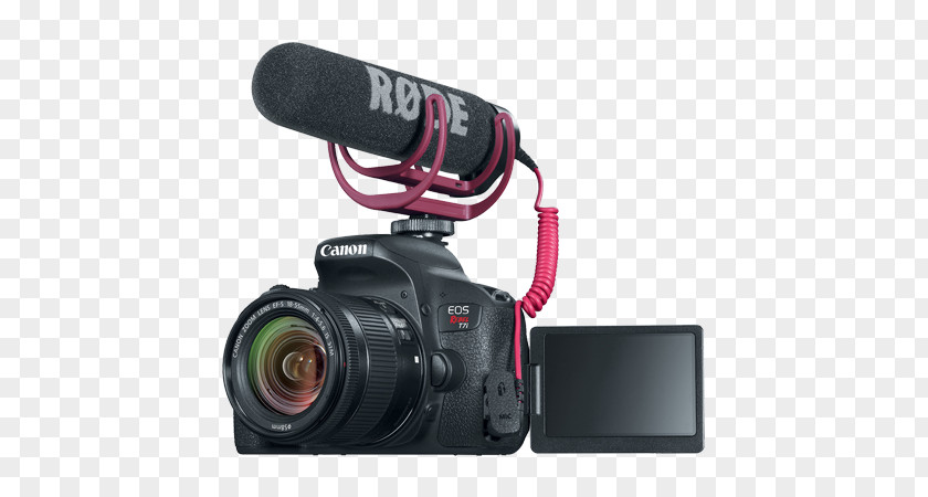 Body Only Canon EF-S 18–135mm LensCamera Lens Camera EOS Rebel T7i 24.2 MP Digital SLR PNG