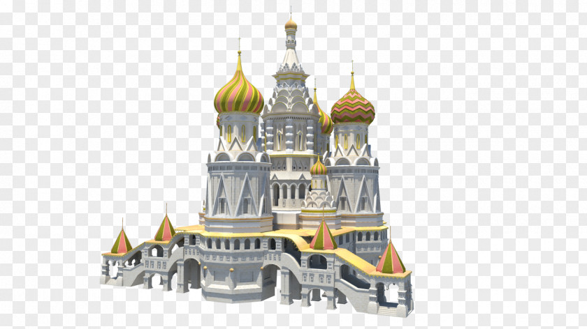 Cathedral Saint Basil's Place Of Worship Middle Ages Medieval Architecture PNG