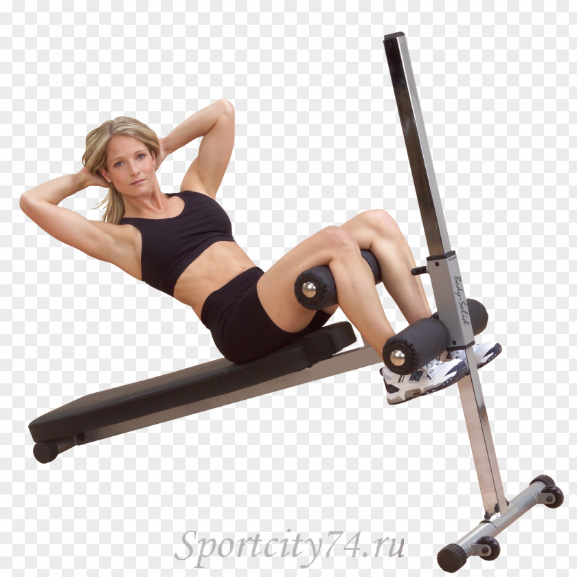 Crunch Bench Hyperextension Exercise Sit-up PNG