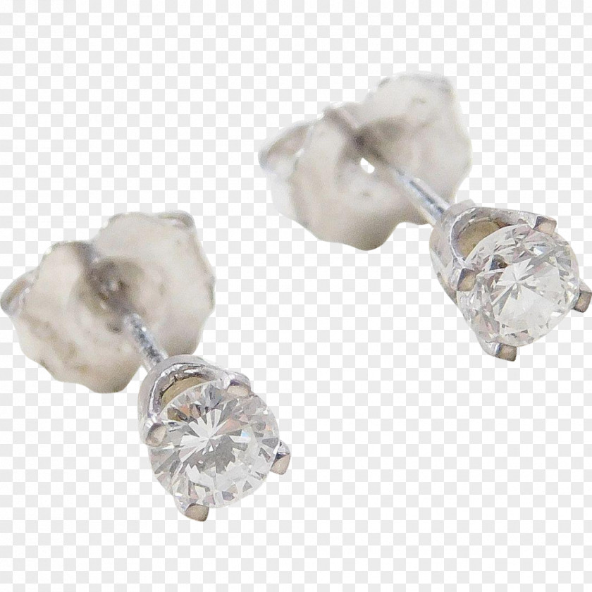 Diamond Stud Earrings Earring Body Jewellery Crystal Gold PNG