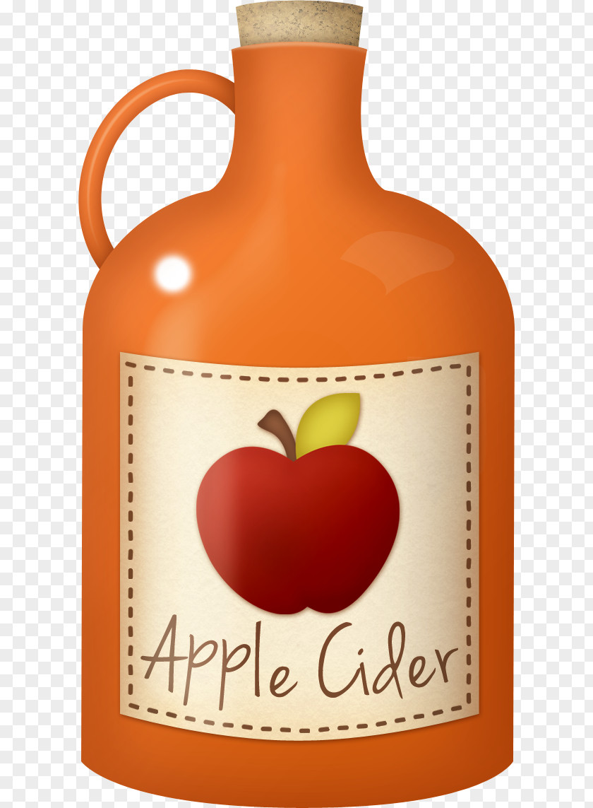 Apple Cider Vinegar Juice Clip Art PNG