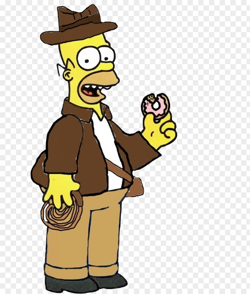 Homero Homer Simpson Indiana Jones Peter Griffin Bart Marion Ravenwood PNG