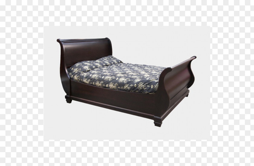 Sleigh Bed Frame Mattress Platform Trundle PNG