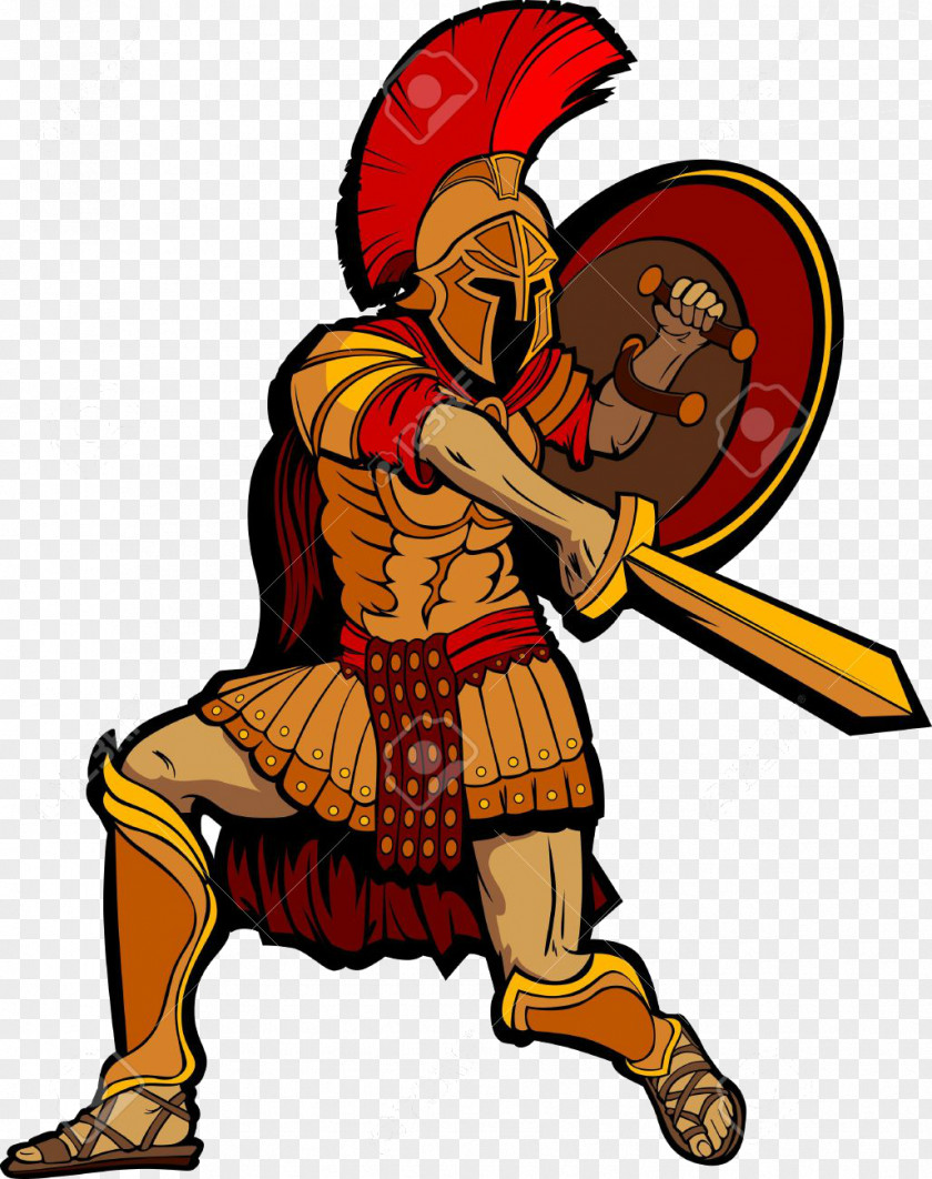 Warrior Spartan Army Ancient Rome Roman Clip Art PNG