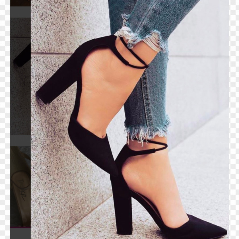 Stiletto High-heeled Shoe Sandal Boot PNG
