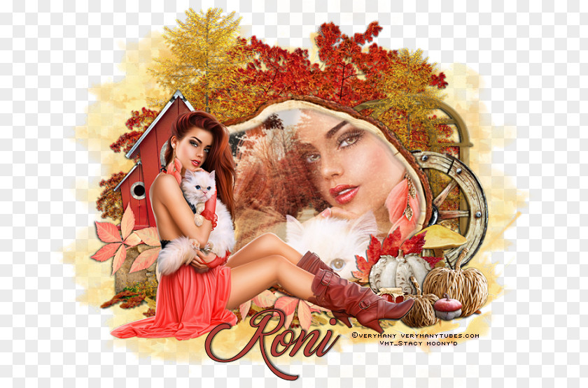 Crisp Autumn Morning Image Christmas Ornament Valentine's Day Graphics PNG