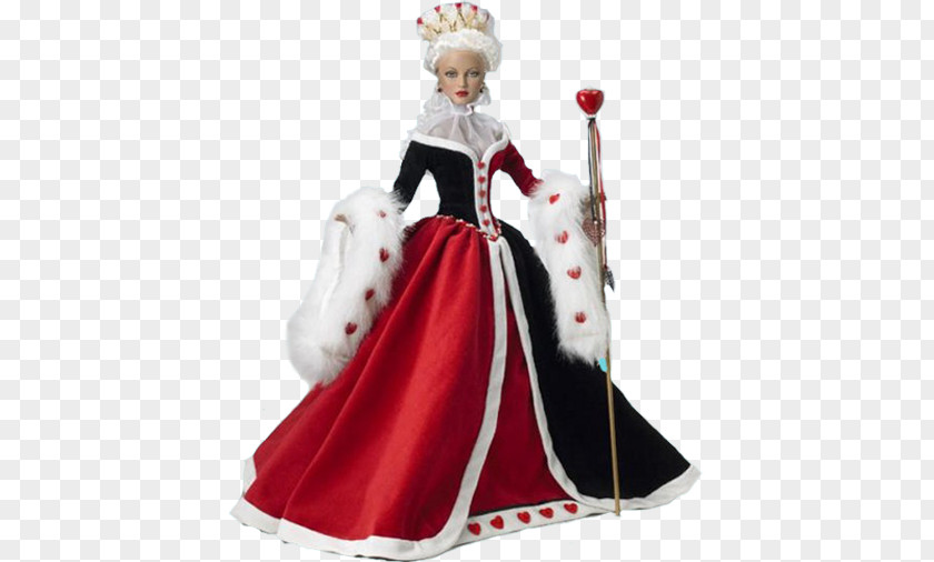 Doll Queen Of Hearts Tonner Company Victorian Lady Barbie PNG