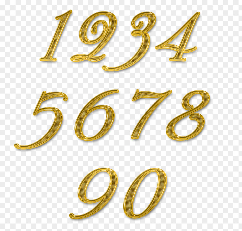 Gold Number Four Numerical Digit Yandex Search LiveInternet Author PNG