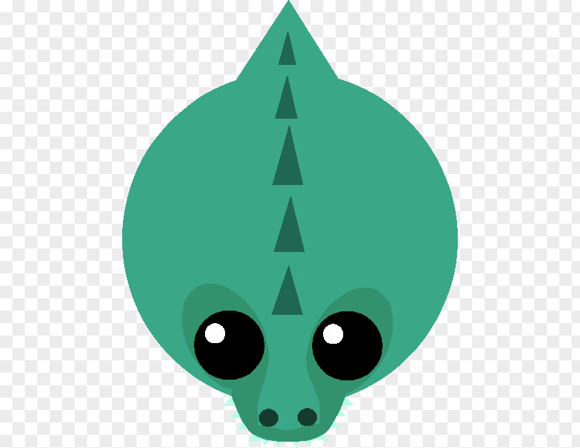 Green Thorny Devil Dragon Drawing PNG