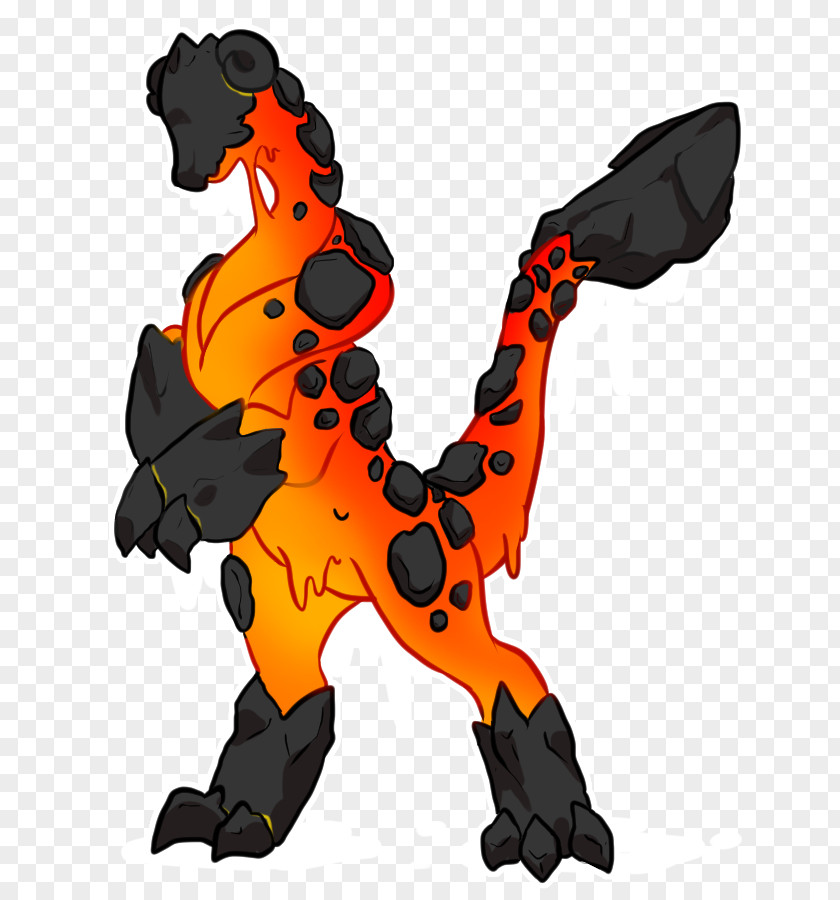 Lava Wolf Demon Clip Art Machine Orange S.A. Legendary Creature PNG
