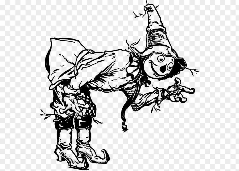 Scarecrows Cliparts Scarecrow The Wizard Of Oz Wonderful Tin Man Cowardly Lion PNG