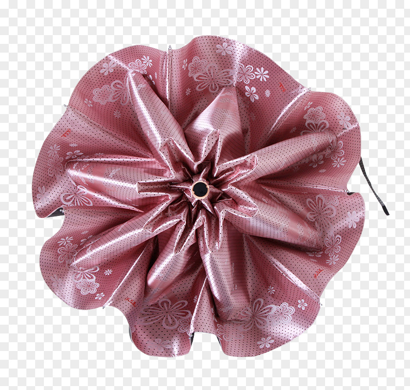 A Half-open Folding Umbrella Pink Ultraviolet PNG