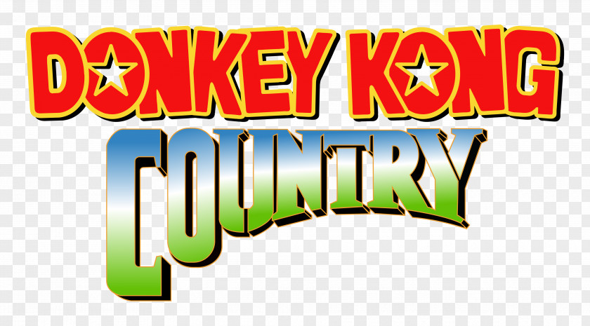 Bananan Flyer Donkey Kong Country Logo Video Games Brand Font PNG