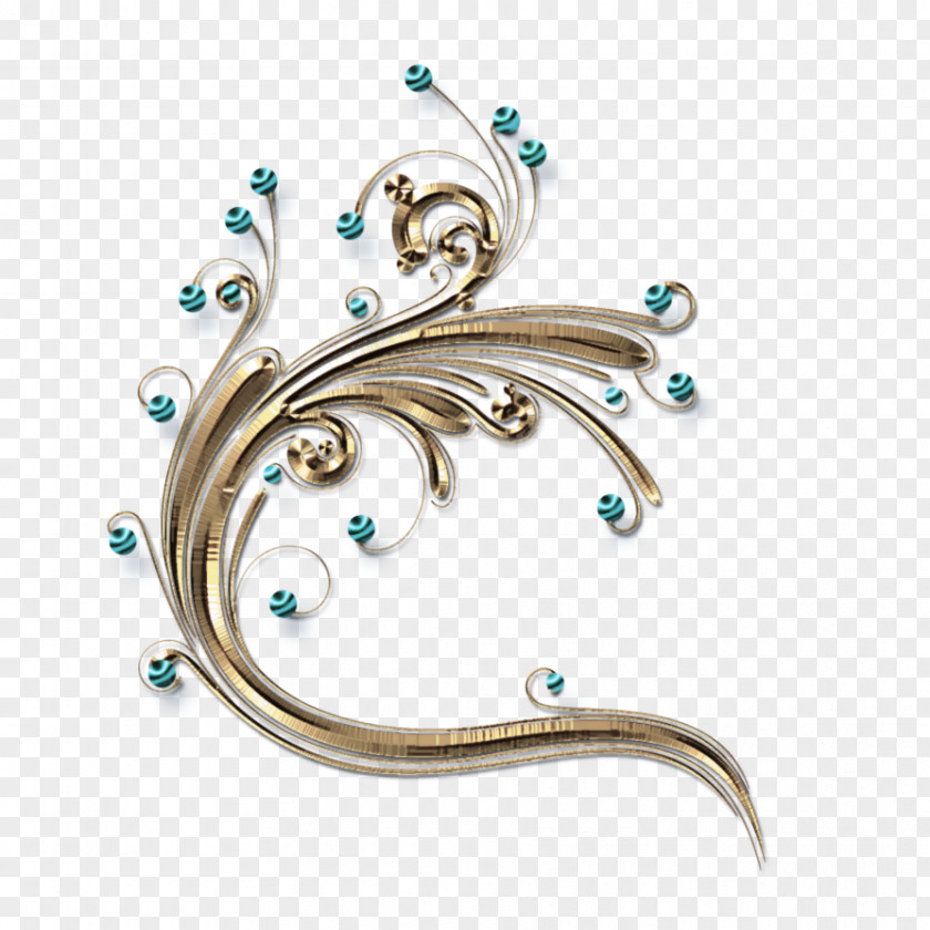Body Jewelry Jewellery Metal Ornament Turquoise PNG