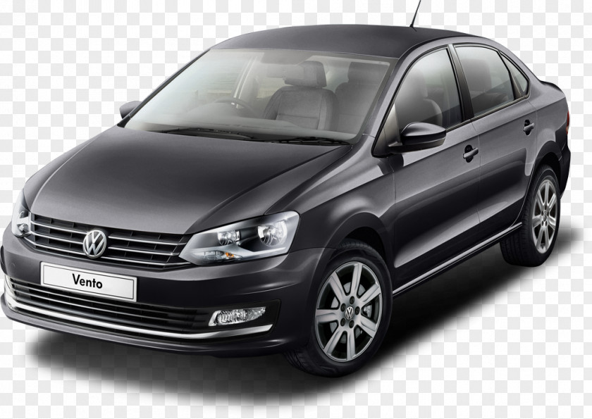 Deep Grey Volkswagen Vento 1.6 Highline Plus Car Polo Trendline PNG