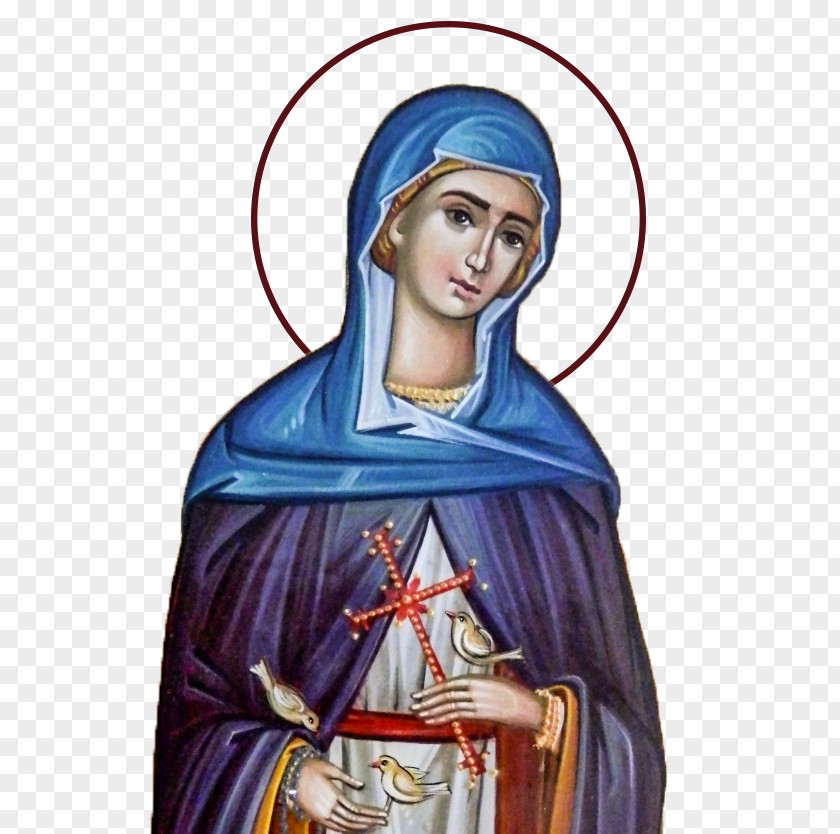 Romani Theodora Of Sihla Saint Romanians Selimpaşa PNG