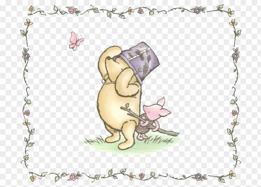 Winnie The Pooh Eeyore Quotation Piglet Story Book PNG
