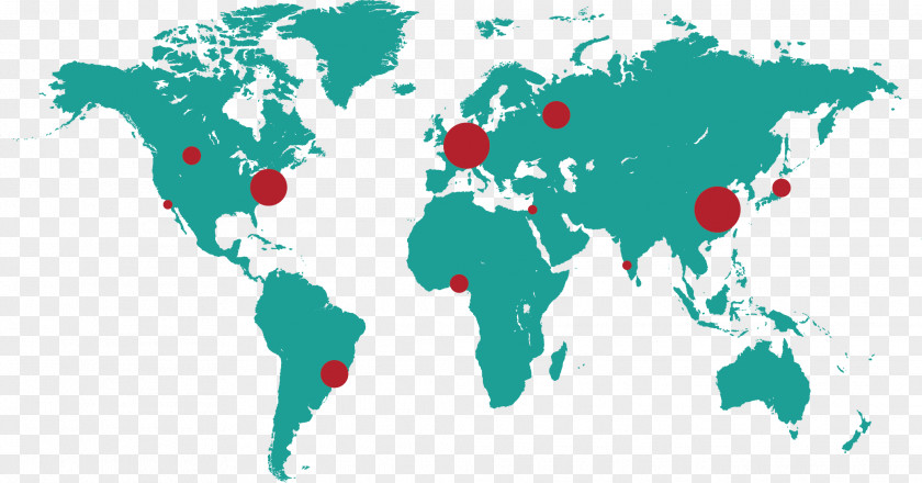 World Map Globe Chromalloy PNG