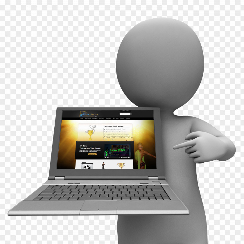 3D Computer Graphics Laptop Stock Photography Royalty-free Login PNG