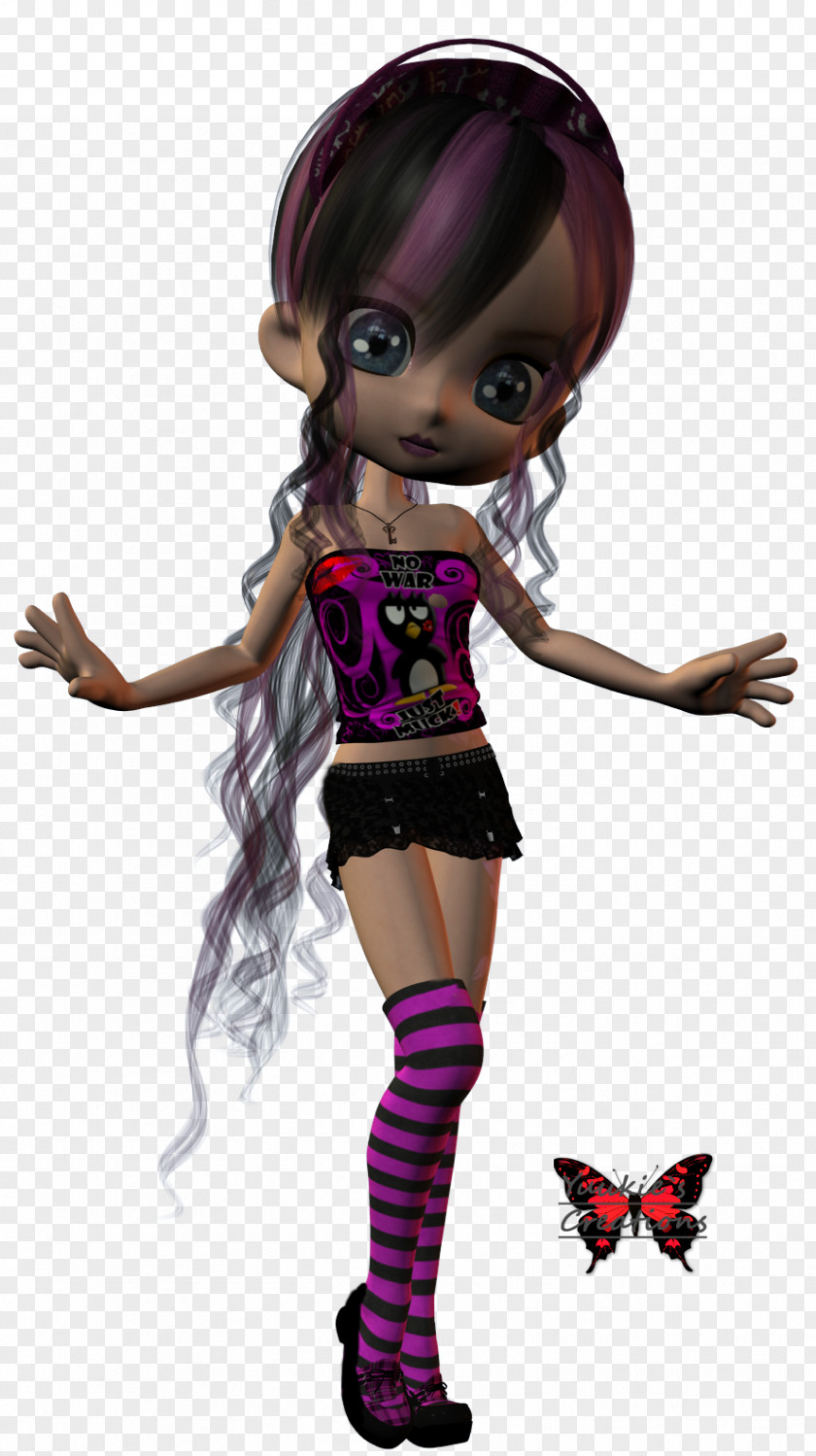 Doll Barbie Violet Purple Toy PNG
