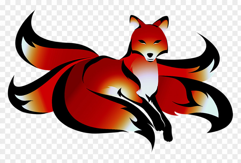 Fox Red Drawing Kumiho Logo PNG