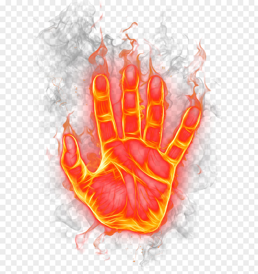 The Palm Of Fire Flame Download PNG