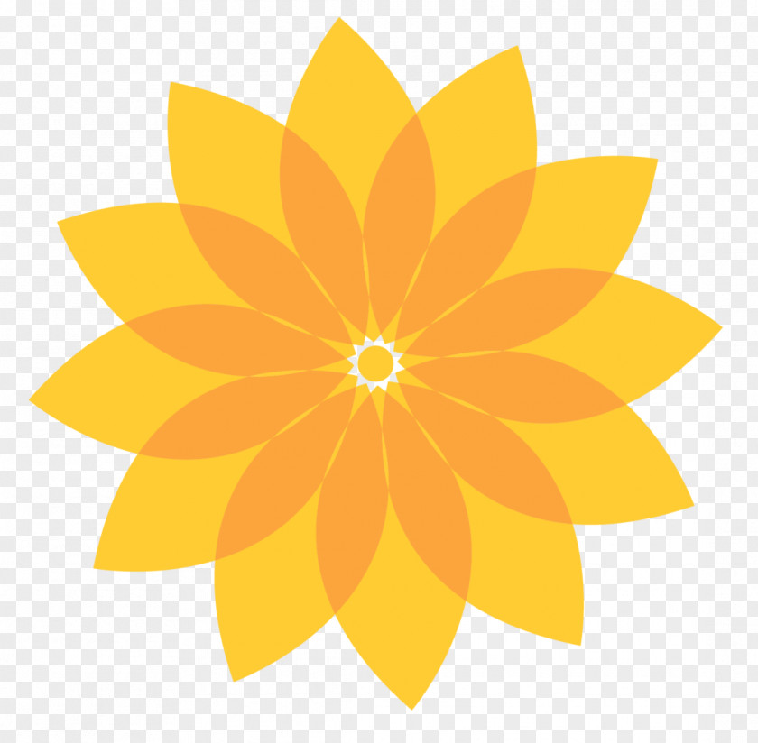 Wildflower Logo Rose Gold Flower PNG
