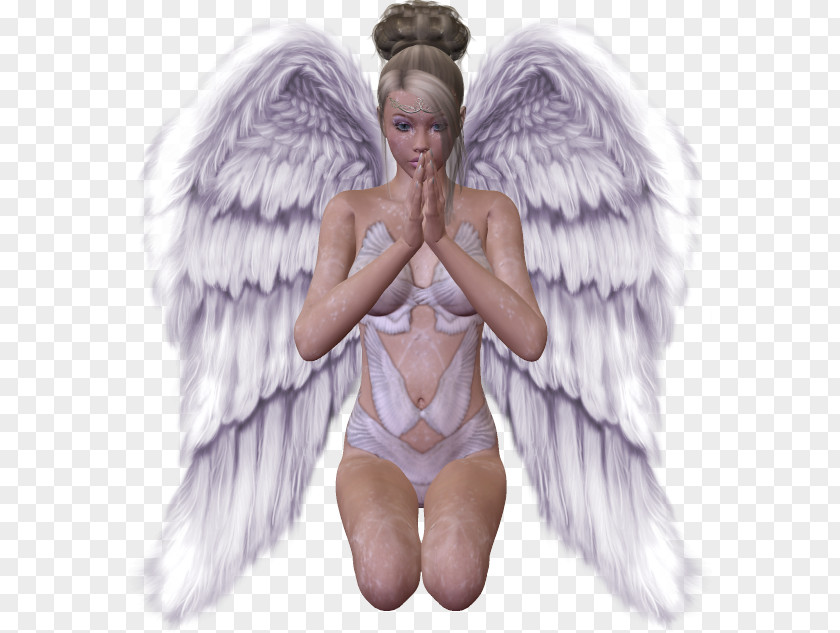 3D Angel Guardian Wing Clip Art PNG