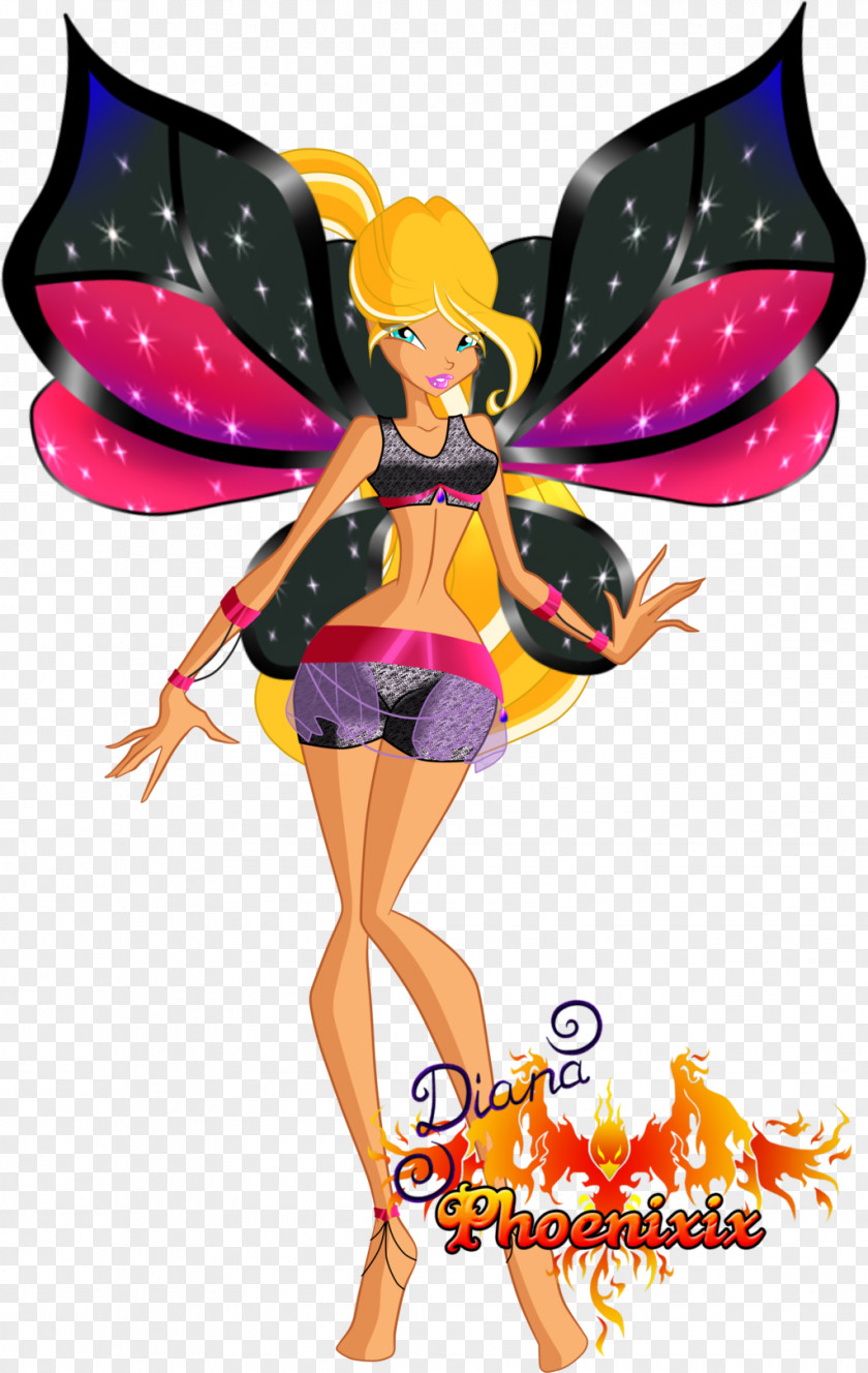 Fairy Phoenix Clip Art PNG