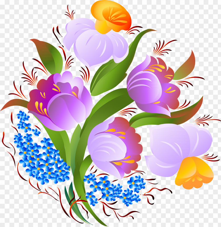 Flower Floral Design Drawing Clip Art PNG