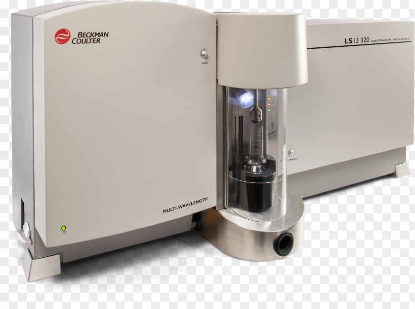 Laser Diffraction Analysis Particle Counter Size Beckman Coulter PNG