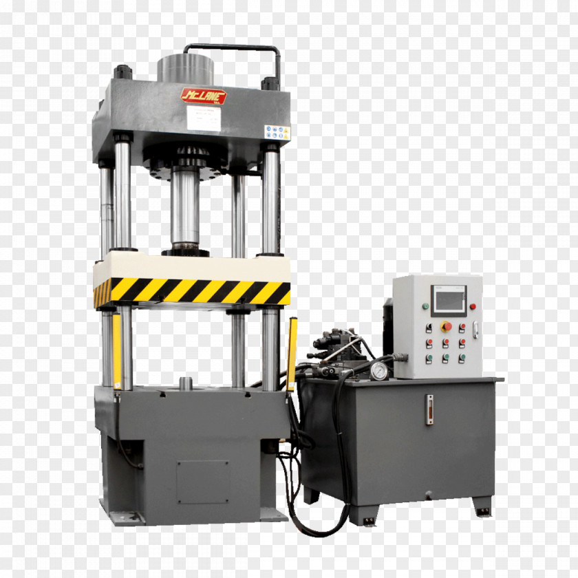 Machine Hydraulic Press Hydraulics Cuatro Postes Industry PNG