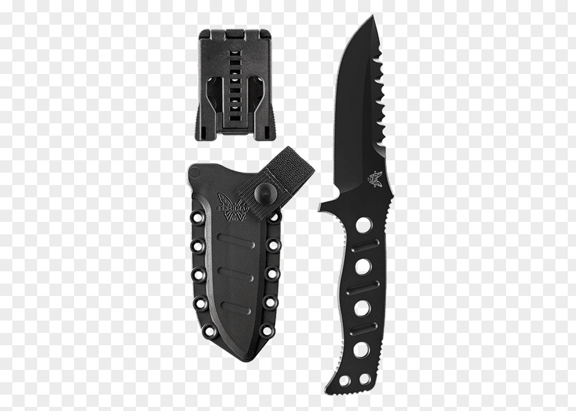 Serrated Edge Pocketknife Benchmade Blade Drop Point PNG