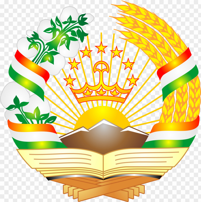 Usa Gerb Emblem Of Tajikistan Tajik Soviet Socialist Republic Autonomous Coat Arms PNG