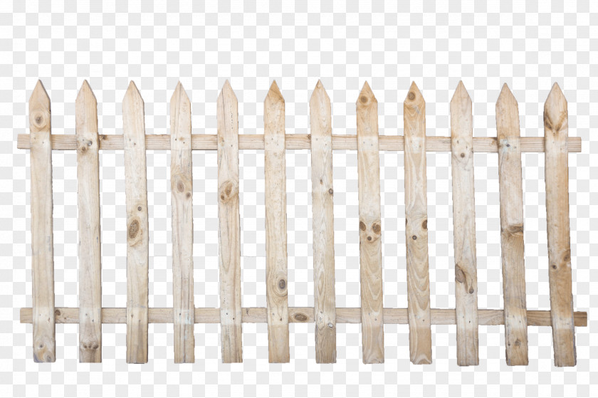 Wood Picket Fence Garden Chicken Wire PNG