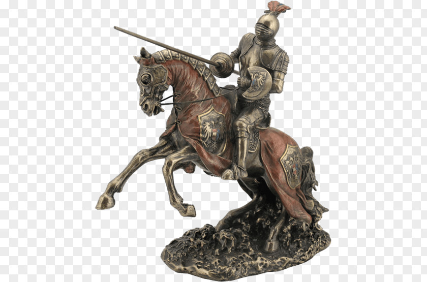 Knight Jousting Horse Sculpture Artist PNG