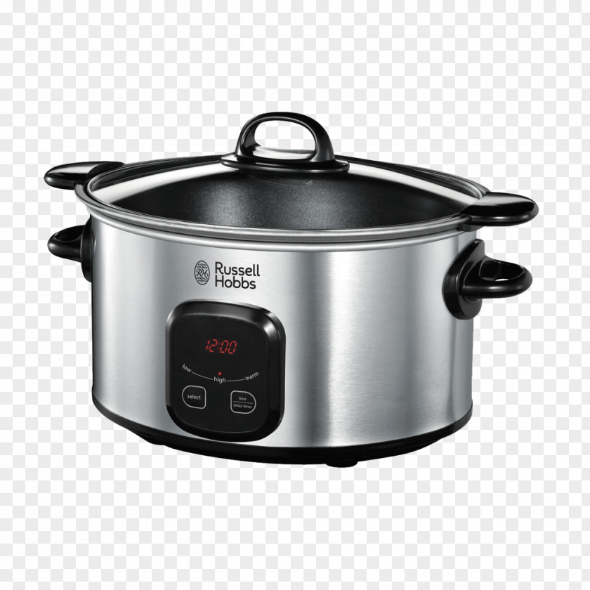 Russell Hobbs 22750 6.0L Slow Cooker 220/240 Volt 50Hz Cookers 22740-56 Cook @ Home Hardware/Electronic PNG