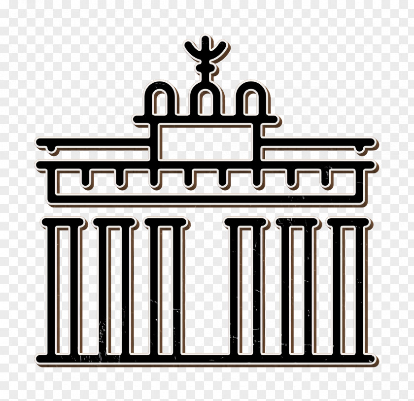 Berlin Icon Brandenburg Gate Monuments PNG