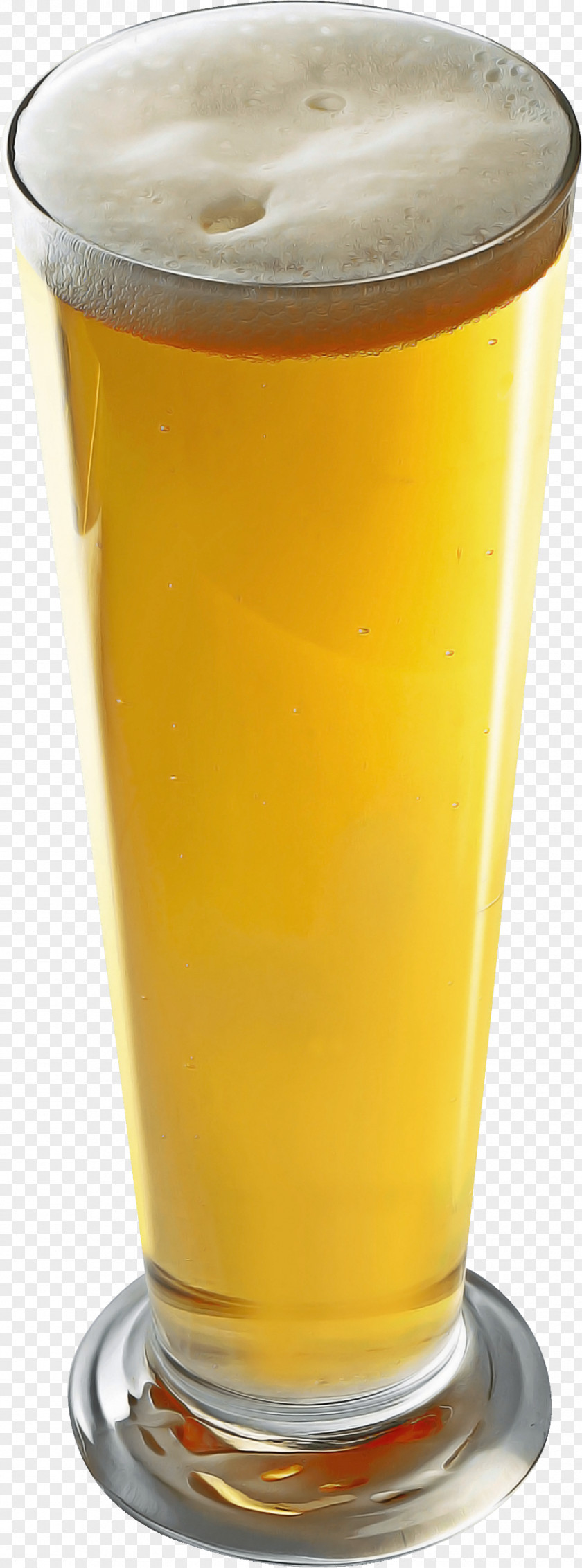 Yellow Pint Glass Drink Juice Harvey Wallbanger PNG