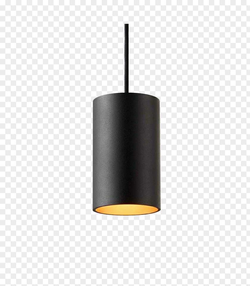 Black Gold Light Fixture Lamp Pendulum Luminous Flux PNG