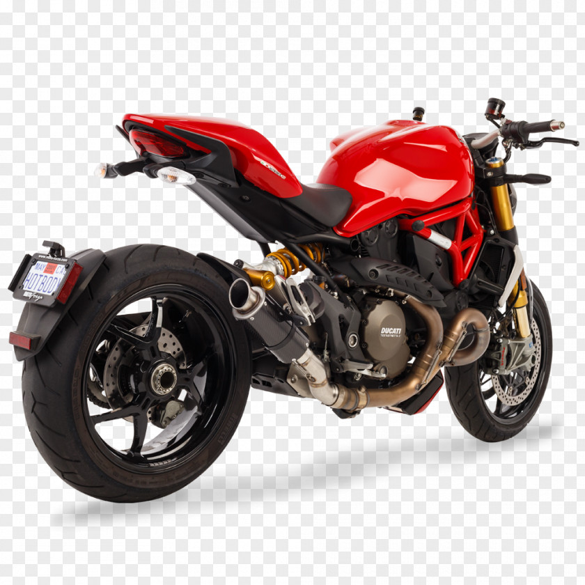 Motorcycle Exhaust System Tire Ducati Monster 696 PNG