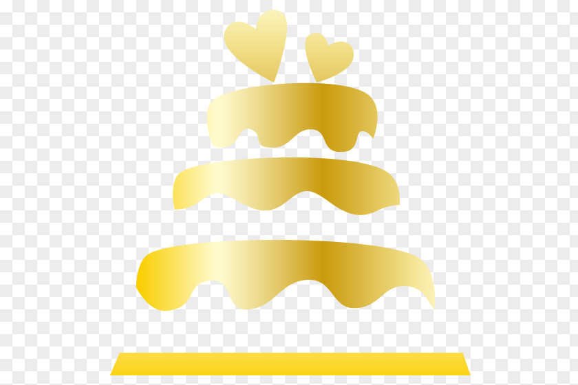 Vector Romantic Wedding Cake Text Illustration PNG